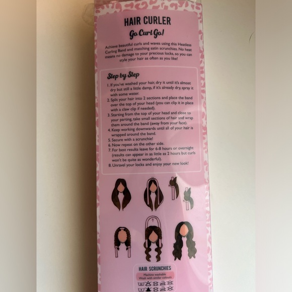Satin Heatless Hair Curler - Picture 3 of 4